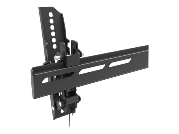 Multibrackets M OLED Super Slim Tilt - Konsol - för LCD-TV/välvd LCD-TV - plast, aluminium, stål - svart - skärmstorlek: 32"-65" - väggmonterbar
