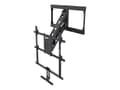 Miniatyrbild 2 av 5: Multibrackets M Pull Down Full Motion Flexarm - Monteringssats (vridbar arm, väggfäste) - för LCD-display - stål - svart - skärmstorlek: 40"-65"