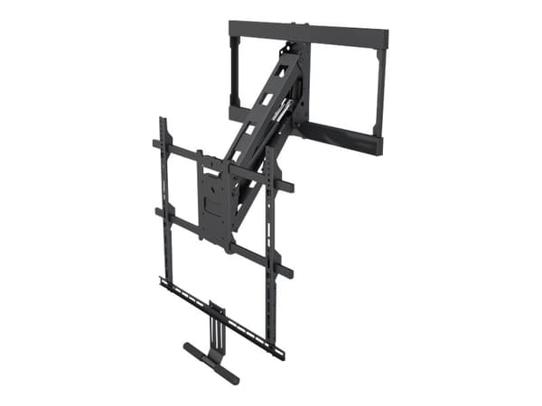 Multibrackets M Pull Down Full Motion Flexarm - Monteringssats (vridbar arm, väggfäste) - för LCD-display - stål - svart - skärmstorlek: 40"-65" Svart