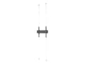 Miniatyrbilde 1 av 5: Multibrackets M Pro Series Wire 300 - Brakett - for LCD-skjerm - aluminium, stål - svart - skjermstørrelse: 40"-65" - takmonterbar
