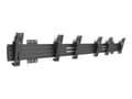 Miniatyrbild 3 av 5: Multibrackets PRO Series M Wallmount Pro MBW3U Tilt 200 - Konsol - för 3 LCD-bildskärmar - plast, aluminium, stål - svart - skärmstorlek: 27"-32" - v