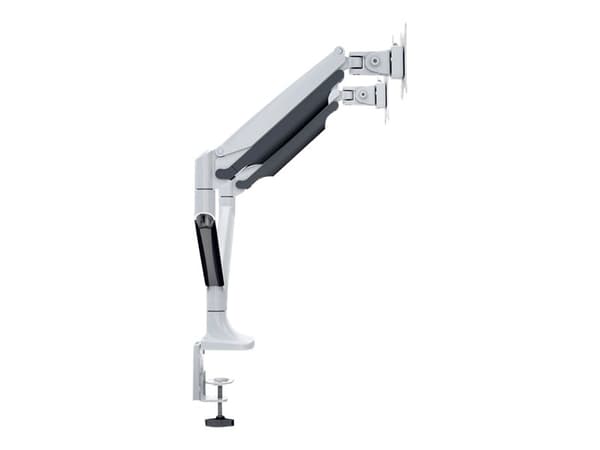 Multibrackets M Deskmount Gas Spring Dual - Monteringssett (skrivebordsmontering, 2 leddarmer) - for 2 LCD-skjermer - stål, høyverdig aluminium - hvi