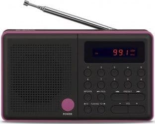 ELTRA Radio PLISZKA USB, FM musta