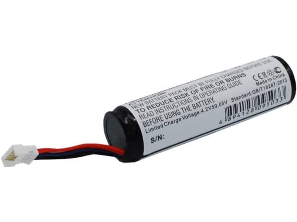 CoreParts - Batteri for strekkodeleser (tilsvarer: DATALOGIC RBP-4000, DATALOGIC RBP-GM40) - litiumion - 2600 mAh - 9.6 Wh - svart - for Datalogic Gr