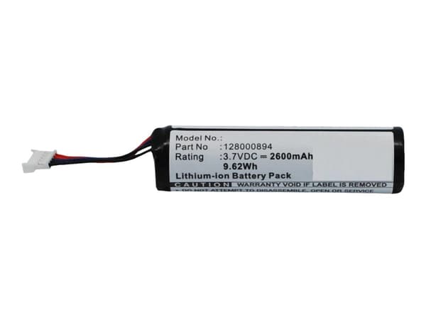 CoreParts - Batteri for strekkodeleser (tilsvarer: DATALOGIC RBP-4000, DATALOGIC RBP-GM40) - litiumion - 2600 mAh - 9.6 Wh - svart - for Datalogic Gr