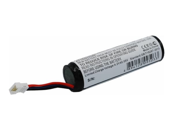 CoreParts - Batteri for strekkodeleser (tilsvarer: DATALOGIC RBP-4000, DATALOGIC RBP-GM40) - litiumion - 2600 mAh - 9.6 Wh - svart - for Datalogic Gr