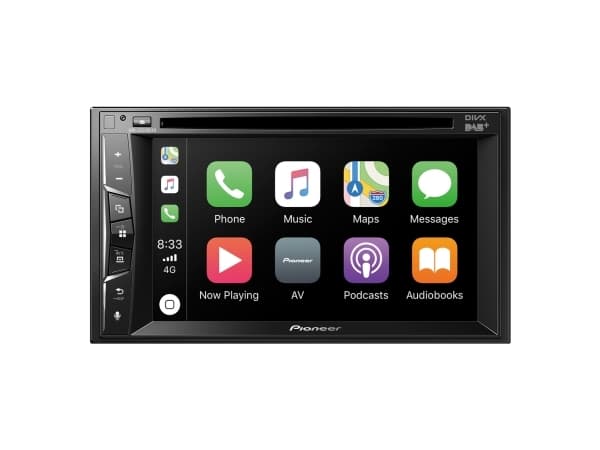 Pioneer AVH-Z3200DAB - DVD-receiver - display - 6.2" - berøringsskjerm - enhet i instrumentbordet - Double-DIN - 50 watt x 4