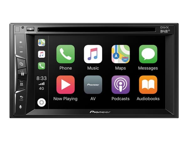 Pioneer AVH-Z3200DAB - DVD-receiver - display - 6.2" - berøringsskjerm - enhet i instrumentbordet - Double-DIN - 50 watt x 4