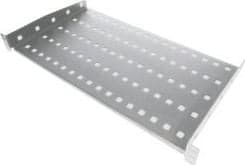 Alantec SA-P-19-1U-250-2-S, Kehikon hylly, Harmaa, Terästä, 1U, Suorakulmainen, 48,3 cm (19")