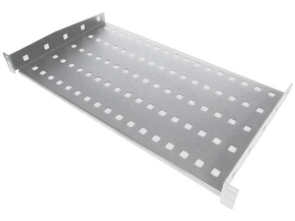 Alantec SA-P-19-1U-250-2-S, Kehikon hylly, Harmaa, Terästä, 1U, Suorakulmainen, 48,3 cm (19")