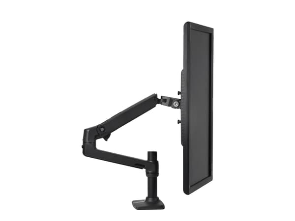 Ergotron LX - Monteringssett (leddarm, skrivebordsklemmemontering, kausemontering, 8"-stang) - Konstant kraftteknologi - for LCD-skjerm - aluminium -