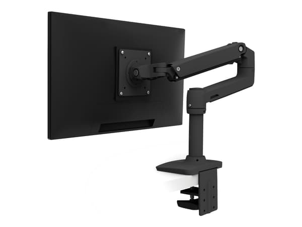 Ergotron LX - Monteringssett (leddarm, skrivebordsklemmemontering, kausemontering, 8"-stang) - Konstant kraftteknologi - for LCD-skjerm - aluminium -