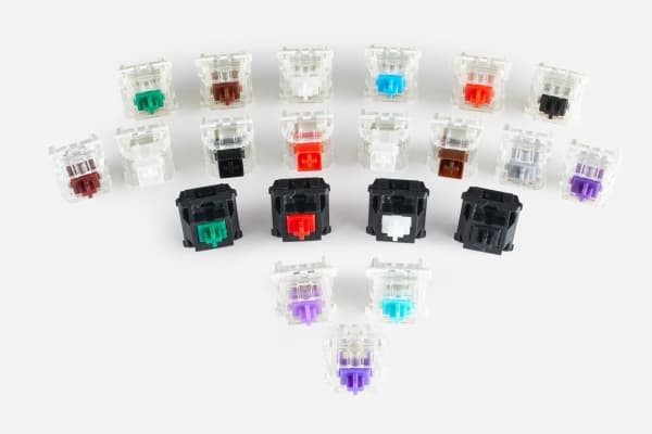 Gateron - Tastatursvitsj - brun (en pakke 120) - for GMMK Full Size ISO - Customized