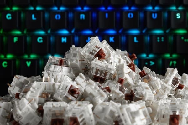 Gateron - Tastatursvitsj - brun (en pakke 120) - for GMMK Full Size ISO - Customized