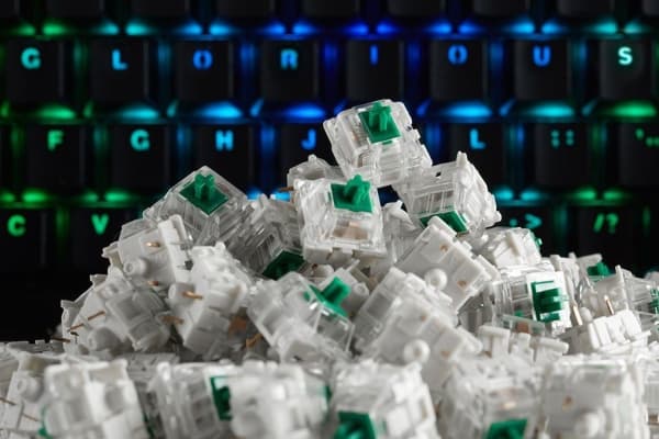 Gateron - Tastatursvitsj - grønn (en pakke 120) - for GMMK Full Size ISO - Customized