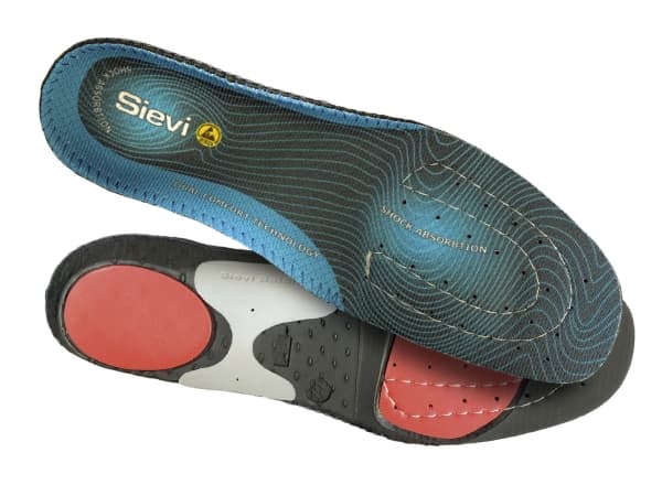 Sievi Dual Comfort Plus: Extra High Arch, Unisex, Voksen, Komfort-innersåle, Flerfarget, EUE, 1 stykker