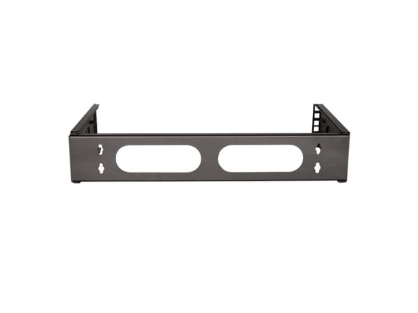 LogiLink W02B40B, monteringsbrakett, svart, 12 kg, 2U, 48,3 cm (19"), 494 mm