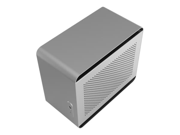 Streacom DA2 - Tower - mini-ITX - ingen strømforsyning (ATX / SFX / SFX-L) - sølv - USB