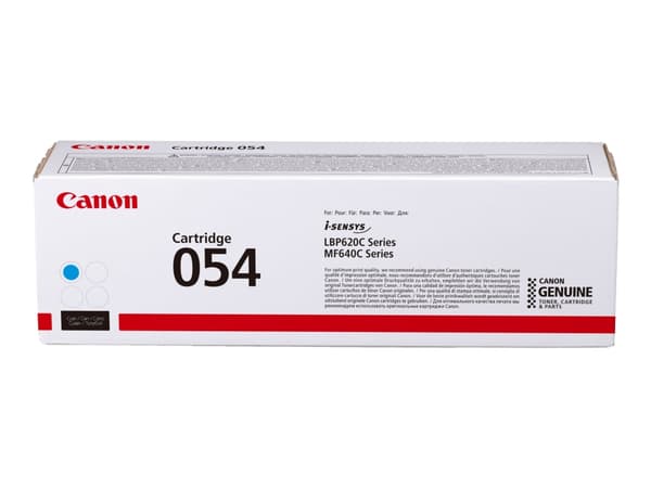 Canon 054 - Cyan - original - tonerkassett - för imageCLASS LBP622Cdw, MF641CW, MF642Cdw, MF644Cdw