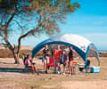 Miniatyrbilde 3 av 5: Coleman FastPitch Shelter XL, Camping, Hard ramme, 21,7 kg, Blå, Hvit