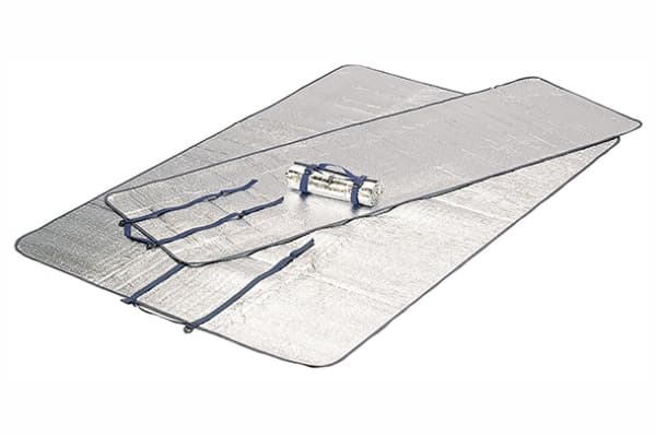 High Peak Aluminium Matte Single, Folie, Sølv, 1900 mm, 2 mm, 600 mm, 130 g