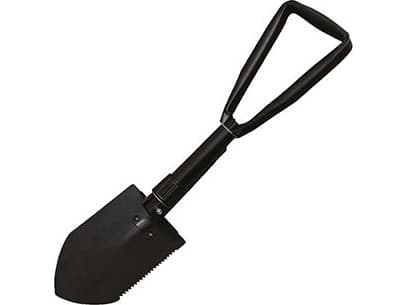 High Peak 41422, Sammenleggbar spade, Sort, Stål, 150 mm, 600 mm, 995 g