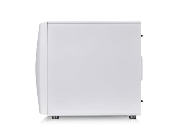 Thermaltake Commander C34 TG Snow - ARGB Edition - tower - ATX - genomskinlig sidopanel (härdat glas) - ingen strömförsörjning (PS/2) - vit - USB/lju