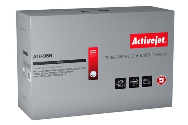Activejet ATH-96N, 5700 sider, Sort, 1 stykker