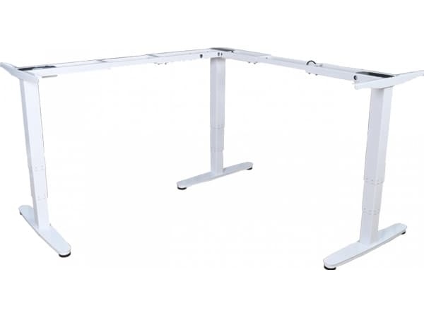 Equip 650821, Bordsram, Metall, Vit, White, 1801 mm, 600 mm