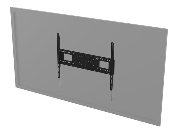 Vision VFM-W8X6 - Heavy Duty - kiinnike - mediasoittimelle/LCD-näytölle - kylmävalssattua terästä - musta - näytön koko: 47"-90" - seinäkiinnitettävä