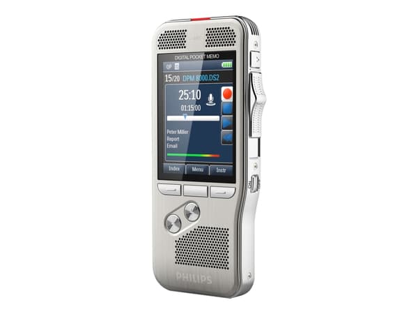 Philips Pocket Memo DPM8100 - Taleopptaker - 200 mW - 4 GB