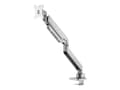 Miniatyrbilde 5 av 5: Neomounts NM-D775 - Monteringssett - full bevegelse - for LCD-skjerm - sølv - skjermstørrelse: 10"-32" - klemmemonterbar, malje, skrivebordsmonterbar