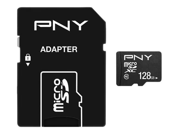 PNY Performance Plus - Flashminnekort - 128 GB - Class 10 - microSDXC
