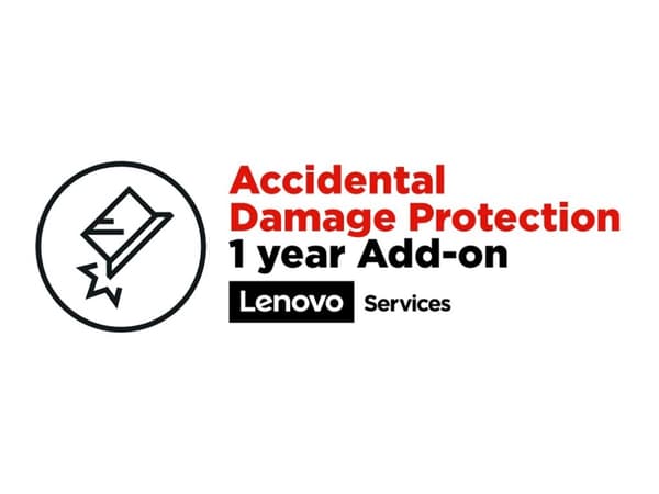 Lenovo Accidental Damage Protection - Dekning for tilfeldig skade - 1 år - for ThinkPad P1; P1 (2nd Gen); P40 Yoga; P43; P50; P51; P52; P53; P70; P71