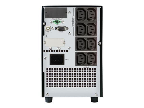 PowerWalker VI 3000 CW - UPS - AC 162 - 290 V - 2100 watt - 3000 VA - 9 Ah - RS-232, USB - utgangskontakter: 8