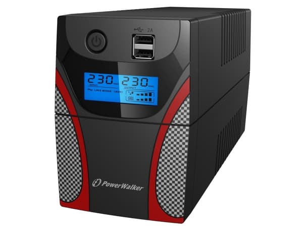 PowerWalker VI 600 CSW, Linje-Interactive, 0,6 kVA, 360 W, Sinus, 170 V, 280 V