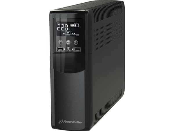 PowerWalker VI 800 CSW, Linje-Interactive, 0,8 kVA, 480 W, Sinus, 170 V, 280 V