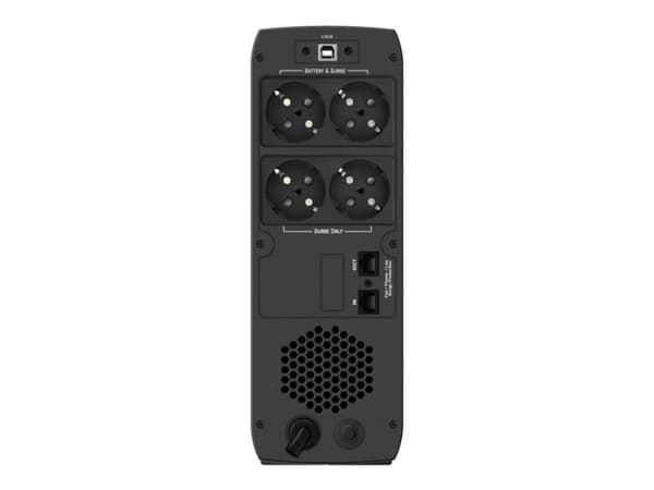 PowerWalker VI 1500 CSW - UPS - Växelström 170 - 280 V - 900 Watt - 1500 VA - 9 Ah - USB - utgångskontakter: 4