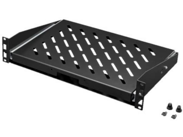 Rittal DK 5501.635, Kehikon hylly, Musta, Terästä, 48,3 cm (19"), 430 mm, 300 mm