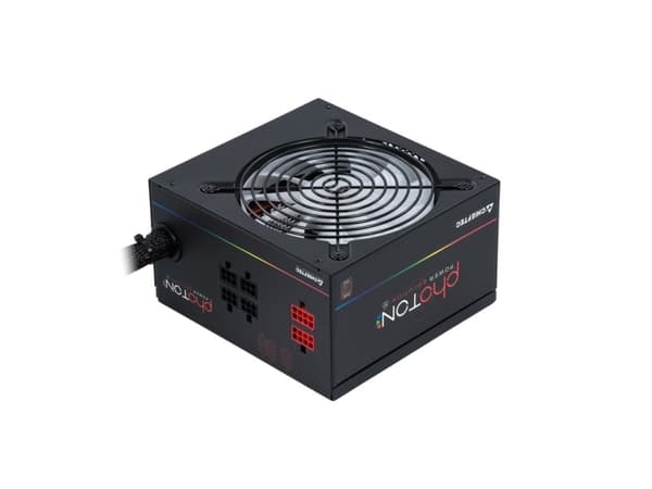 Chieftec Photon Series CTG-650C-RGB - Strømforsyning (intern) - ATX12V 2.3/ EPS12V - AC 230 V - 650 watt - aktiv PFC