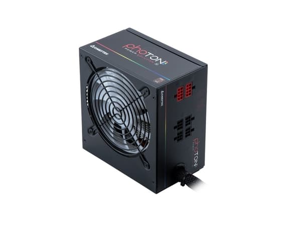 Chieftec Photon Series CTG-650C-RGB - Strømforsyning (intern) - ATX12V 2.3/ EPS12V - AC 230 V - 650 watt - aktiv PFC