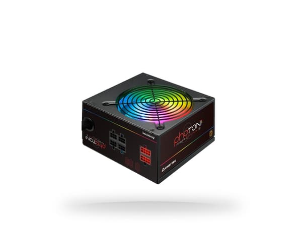 Chieftec Photon Series CTG-650C-RGB - Strømforsyning (intern) - ATX12V 2.3/ EPS12V - AC 230 V - 650 watt - aktiv PFC