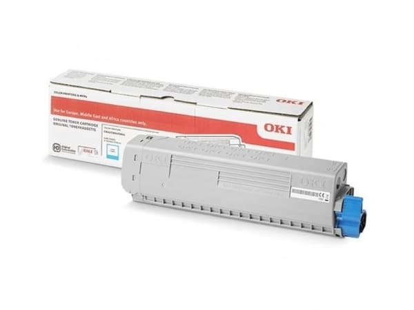 OKI - Cyan - original - tonerpatron - for C824dn, 824n, 834dnw, 834nw