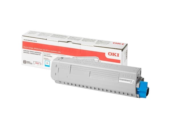 OKI - Cyan - original - tonerpatron - for C824dn, 824n, 834dnw, 834nw