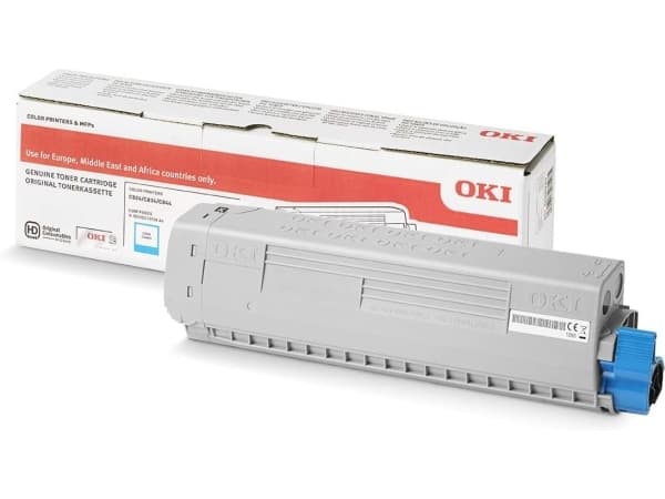 OKI - Cyan - original - tonerpatron - for C824dn, 824n, 834dnw, 834nw