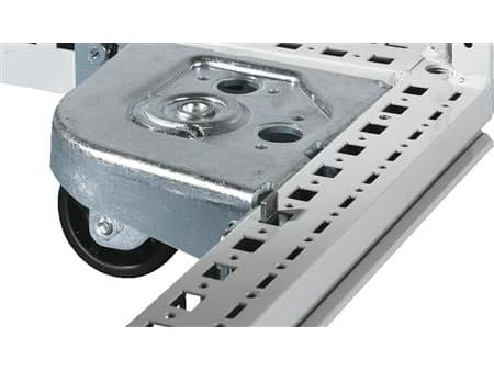 Rittal 7825.900, Styrehjul, Sølv, 250 kg, TS IT, 4 stykker, 6,42 kg
