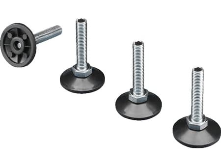 Rittal DK 7493.100, Ben till rackskåp, Silver, 300 kg, TS, TS IT, SE, PC, IW, 4 styck, 270 g