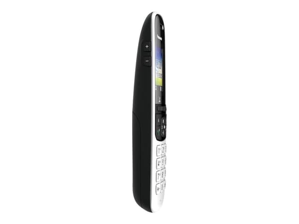 Panasonic KX-TGH722, DECT-puhelin, Johdoton puhelin, Kaiutinpuhelin, 200 entries, Soittajan tunnistus, Musta