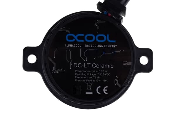 Alphacool DC-LT 2600 Ultra low noise ceramic - Pumpe for væskekjølesystem - svart