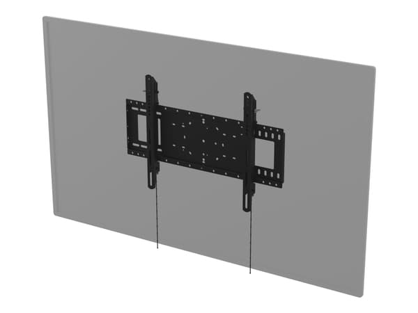 Vision VFM-W6X4T - Brakett - tipping - for flatpanel - kaldvalset stål - svart - skjermstørrelse: 37"-75" - veggmonterbar
